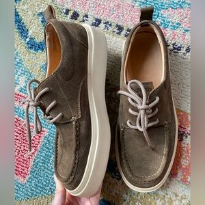 Staccato Suede Platform Loafer